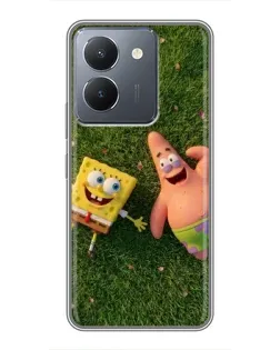 Чехол для Vivo Y36 с картинкой «Друзья на лужайке» Чехол для Vivo Y36 с картинкой «Друзья на лужайке»