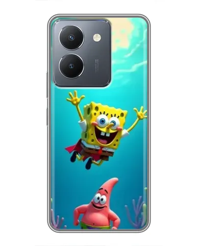 Чехол для Vivo Y36 с картинкой «Спанч Боб под водой» Чехол для Vivo Y36 с картинкой «Спанч Боб под водой»