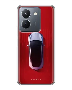 Чехол для Vivo Y36 с картинкой «Tesla Top View» Чехол для Vivo Y36 с картинкой «Tesla Top View»