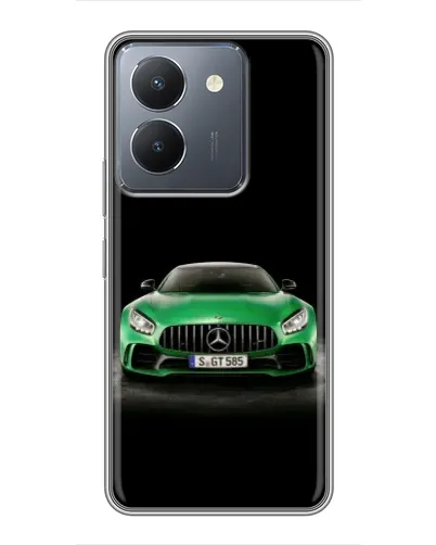 Чехол для Vivo Y36 с картинкой «Mercedes — неоновый лого» Чехол для Vivo Y36 с картинкой «Mercedes — неоновый лого»