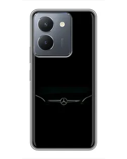 Чехол для Vivo Y36 с картинкой «Mercedes Stealth Look»