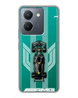 Чехол для Vivo Y36 с картинкой «Mercedes AMG Petronas»