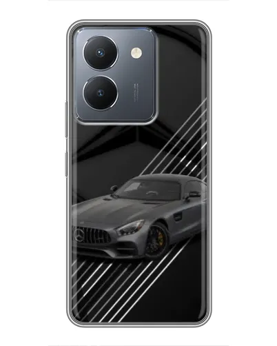 Чехол для Vivo Y36 с картинкой «Mercedes AMG — графика» Чехол для Vivo Y36 с картинкой «Mercedes AMG — графика»