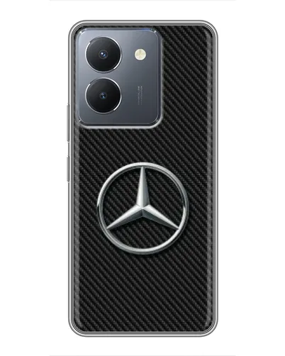 Чехол для Vivo Y36 с картинкой «Карбоновый Mercedes стиль» Чехол для Vivo Y36 с картинкой «Карбоновый Mercedes стиль»