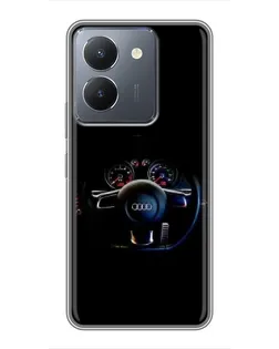 Чохол для Vivo Y36 з картинкою «Салон Audi — кермо» Чохол для Vivo Y36 з картинкою «Салон Audi — кермо»
