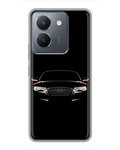 Чехол для Vivo Y36 с картинкой «Audi — ночной контур» Чехол для Vivo Y36 с картинкой «Audi — ночной контур»