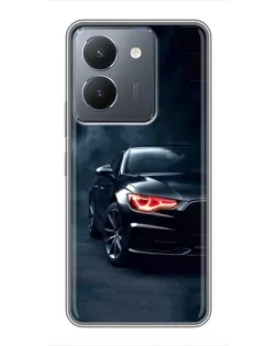 Чехол для Vivo Y36 с картинкой «Audi — хищный взгляд»