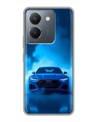 Чехол для Vivo Y36 с картинкой «Audi — голубая энергия» Чехол для Vivo Y36 с картинкой «Audi — голубая энергия»