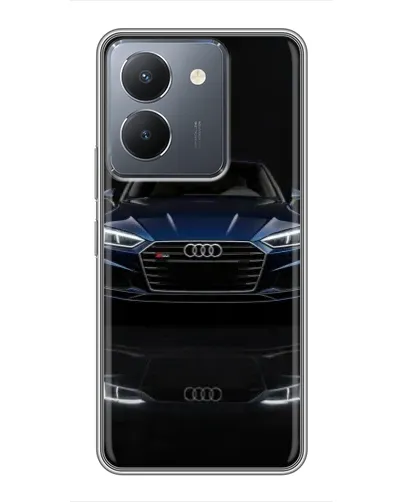 Чехол для Vivo Y36 с картинкой «Audi — ночное отражение» Чехол для Vivo Y36 с картинкой «Audi — ночное отражение»