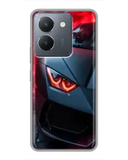 Чехол для Vivo Y36 с картинкой «Lamborghini красное сияние» Чехол для Vivo Y36 с картинкой «Lamborghini красное сияние»