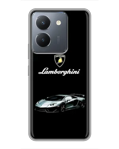 Чехол для Vivo Y36 с картинкой «Логотип Lamborghini классика»