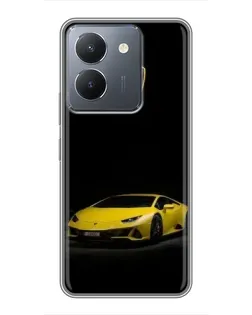 Чехол для Vivo Y36 с картинкой «Lamborghini желтый акцент» Чехол для Vivo Y36 с картинкой «Lamborghini желтый акцент»