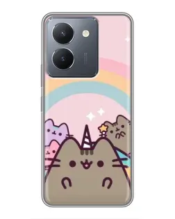 Чехол для Vivo Y36 с картинкой «Единорог Pusheen» Чехол для Vivo Y36 с картинкой «Единорог Pusheen»