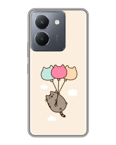 Чехол для Vivo Y36 с картинкой «Пушин на шариках» Чехол для Vivo Y36 с картинкой «Пушин на шариках»