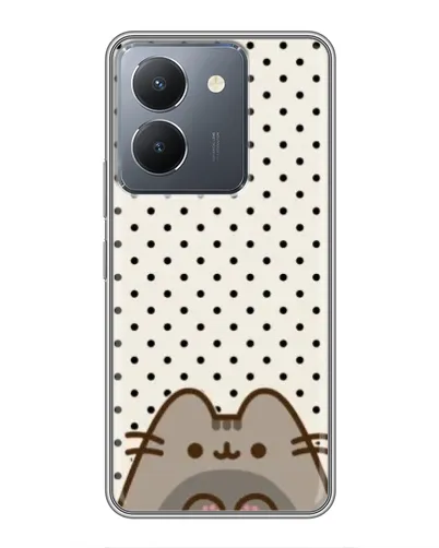 Чехол для Vivo Y36 с картинкой «Пушин в горошек» Чехол для Vivo Y36 с картинкой «Пушин в горошек»
