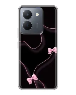 Чехол для Vivo Y36 с картинкой «Розовые ленты» Чехол для Vivo Y36 с картинкой «Розовые ленты»