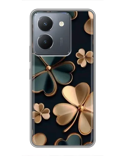 Чехол для Vivo Y36 с картинкой «Клевер в золоте» Чехол для Vivo Y36 с картинкой «Клевер в золоте»