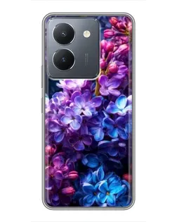 Чехол для Vivo Y36 с картинкой «Сиреневый цвет»