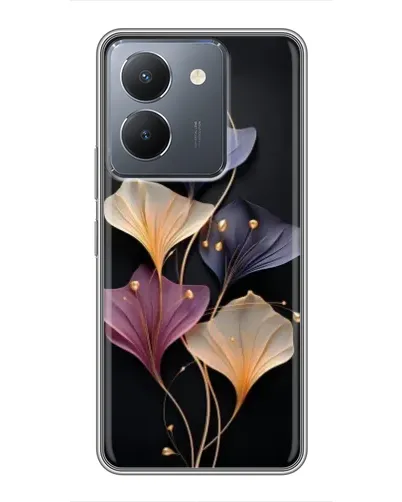 Чехол для Vivo Y36 с картинкой «Лиловые цветы грации» Чехол для Vivo Y36 с картинкой «Лиловые цветы грации»