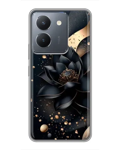 Чехол для Vivo Y36 с картинкой «Черный лотос» Чехол для Vivo Y36 с картинкой «Черный лотос»