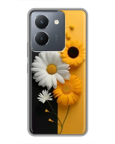 Чехол для Vivo Y36 с картинкой «Подсолнух и ромашка» Чехол для Vivo Y36 с картинкой «Подсолнух и ромашка»