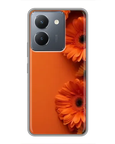 Чехол для Vivo Y36 с картинкой «Оранжевые герберы» Чехол для Vivo Y36 с картинкой «Оранжевые герберы»