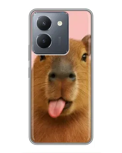 Чохол для Vivo Y36 з картинкою «Капібара з язиком» Чохол для Vivo Y36 з картинкою «Капібара з язиком»