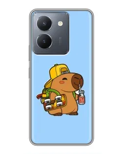 Чохол для Vivo Y36 з картинкою «Капібара на скейті» Чохол для Vivo Y36 з картинкою «Капібара на скейті»