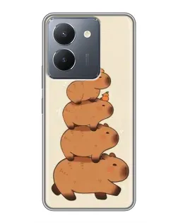 Чохол для Vivo Y36 з картинкою «Вежа з капібар» Чохол для Vivo Y36 з картинкою «Вежа з капібар»