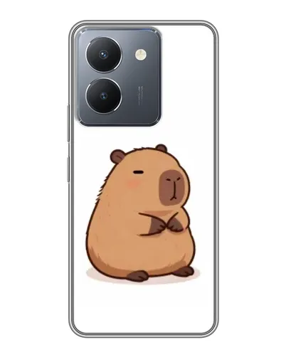 Чехол для Vivo Y36 с картинкой «Толстенькая капибара»