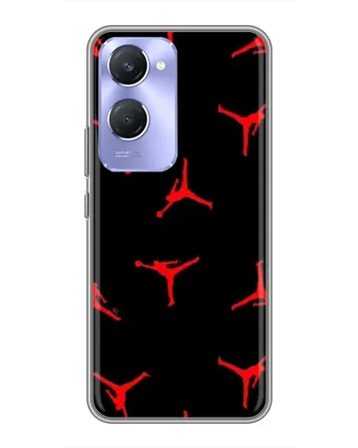 Чехол для Vivo Y36c с картинкой «Jordan Red Pattern» Чехол для Vivo Y36c с картинкой «Jordan Red Pattern»