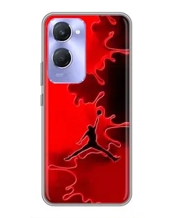 Чехол для Vivo Y36c с картинкой «Jordan Red Smoke» Чехол для Vivo Y36c с картинкой «Jordan Red Smoke»