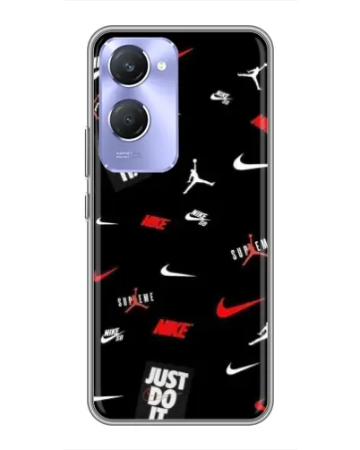 Чехол для Vivo Y36c с картинкой «Nike Mix Pattern» Чехол для Vivo Y36c с картинкой «Nike Mix Pattern»