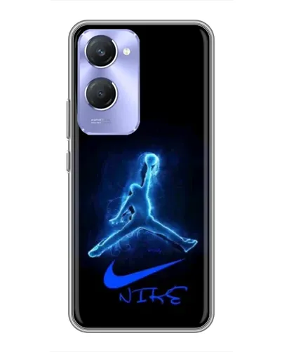 Чехол для Vivo Y36c с картинкой «Jordan Neon Blue» Чехол для Vivo Y36c с картинкой «Jordan Neon Blue»