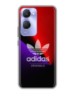 Чохол для Vivo Y36c з картинкою «Adidas Red Neon»