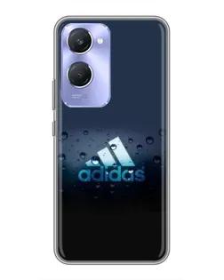 Чехол для Vivo Y36c с картинкой «Adidas Water Drops»