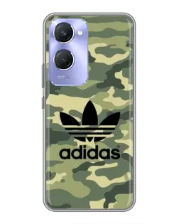 Чехол для Vivo Y36c с картинкой «Милитари стиль Adidas»