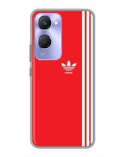 Чехол для Vivo Y36c с картинкой «Красный минимализм Adidas» Чехол для Vivo Y36c с картинкой «Красный минимализм Adidas»