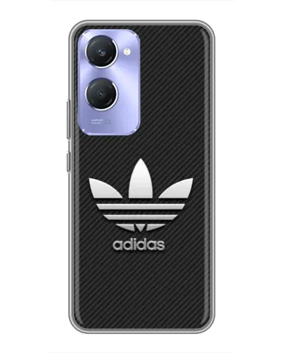 Чехол для Vivo Y36c с картинкой «Adidas Карбоновая текстура» Чехол для Vivo Y36c с картинкой «Adidas Карбоновая текстура»