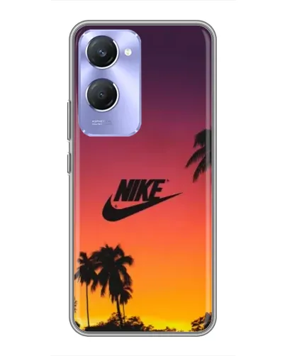 Чехол для Vivo Y36c с картинкой «Nike на закате солнца» Чехол для Vivo Y36c с картинкой «Nike на закате солнца»