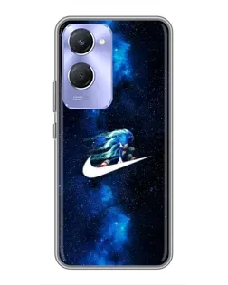 Чехол для Vivo Y36c с картинкой «Звездный путь Nike» Чехол для Vivo Y36c с картинкой «Звездный путь Nike»