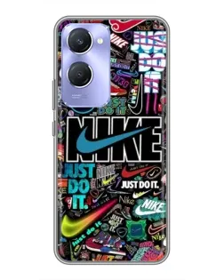 Чехол для Vivo Y36c с картинкой «Яркий коллаж Nike» Чехол для Vivo Y36c с картинкой «Яркий коллаж Nike»