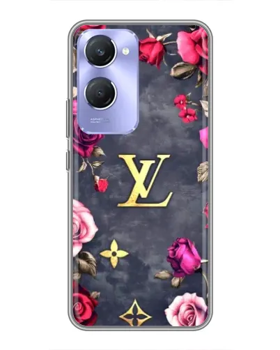 Чехол для Vivo Y36c с картинкой «Цветочный Louis Vuitton» Чехол для Vivo Y36c с картинкой «Цветочный Louis Vuitton»