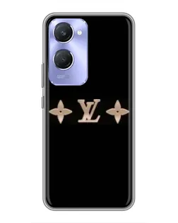 Чехол для Vivo Y36c с картинкой «Louis Vuitton — минимализм»