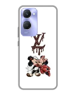 Чехол для Vivo Y36c с картинкой «LV и Микки Маус»