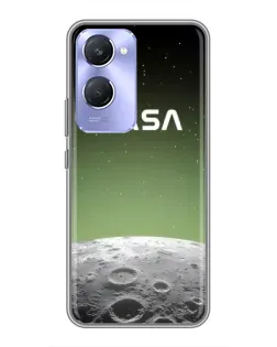 Чехол для Vivo Y36c с картинкой «NASA — лунный градиент»