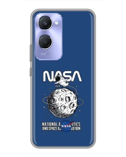 Чехол для Vivo Y36c с картинкой «NASA — лунная миссия» Чехол для Vivo Y36c с картинкой «NASA — лунная миссия»