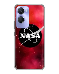 Чохол для Vivo Y36c з картинкою «NASA — червона туманність»