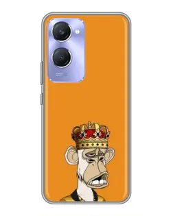 Чохол для Vivo Y36c з картинкою «Золота мавпа Bored Ape»