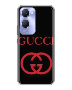 Чехол для Vivo Y36c с картинкой «Gucci — красный логотип» Чехол для Vivo Y36c с картинкой «Gucci — красный логотип»